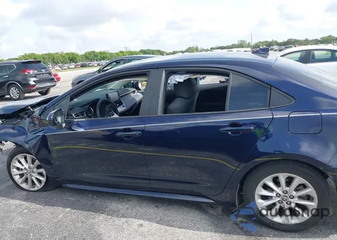 2022 Toyota Corolla Le from USA, damaged, VIN 5YFVPMAEXNP336853